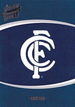 2014 Select AFL Honours Series 1 #29 Carlton Blues Front